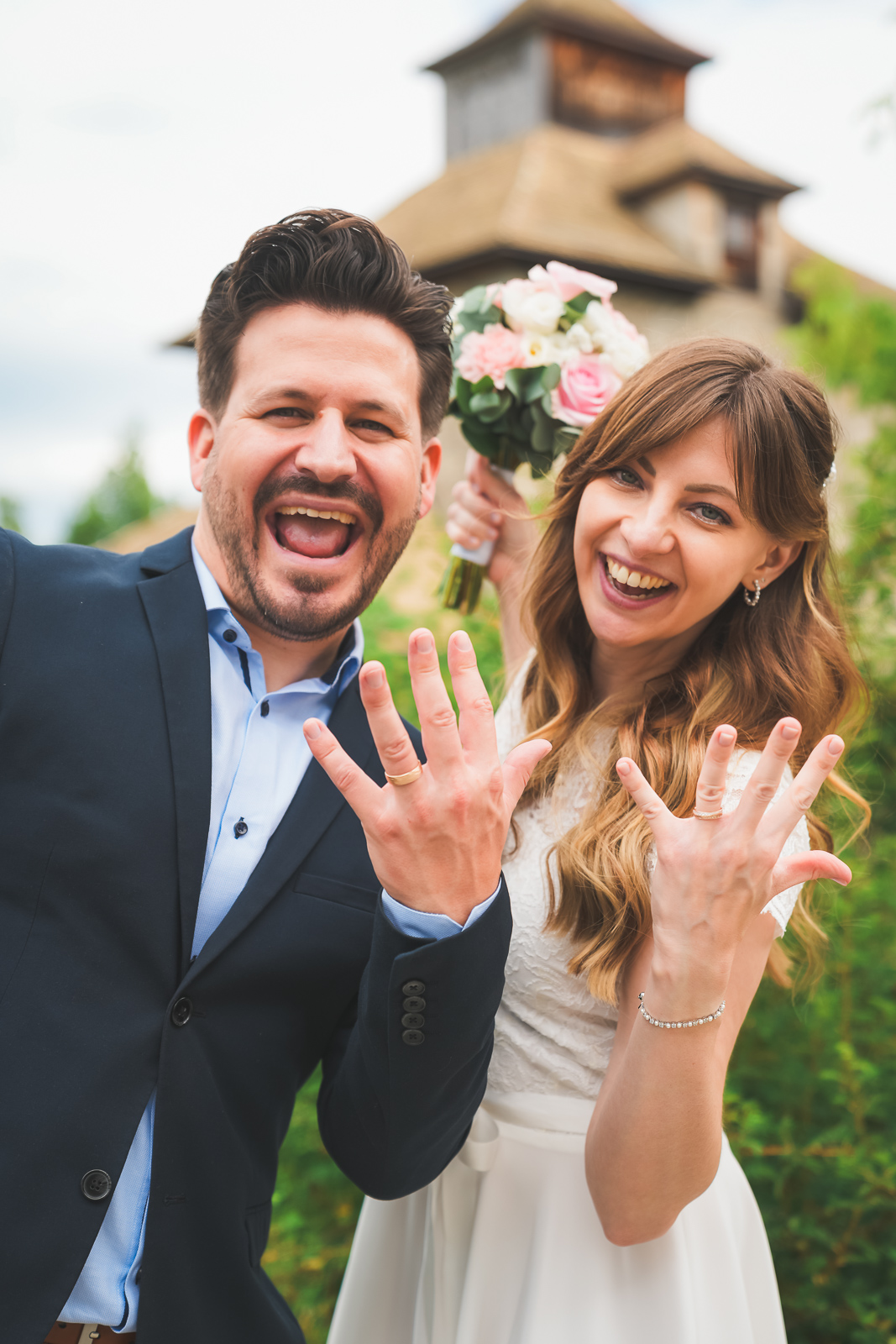 Nadine und Andi Standesamt